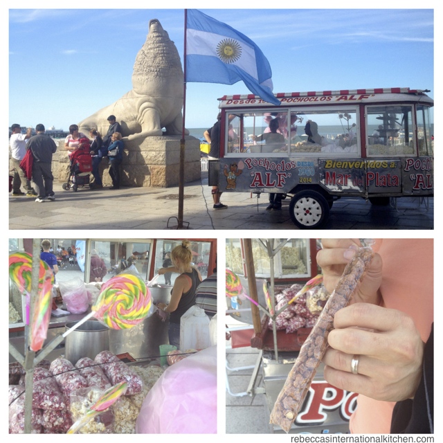 Buy Peanuts from the “Alf” Cart, Mar del Plata, Argentina