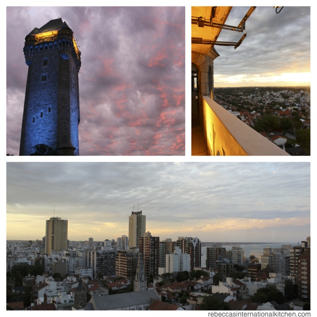 Climb the water tower to watch the sunset in Mar del Plata, Argentina