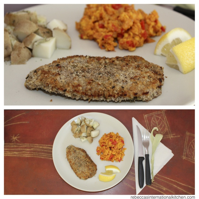 How to make Beef Milanesa and Humita - two easy recipes from Argentina