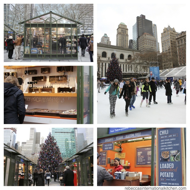 New York City Guide: Christmas Favorites - Winter Village at Bryant Park