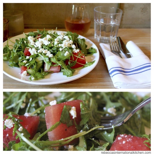 Watermelon Salad - Inspired by Blue Stone Lane in New York City